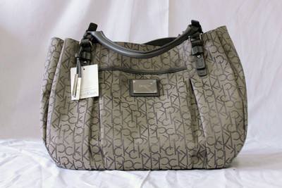 Calvin Klein Logo Jacquard Print Tote